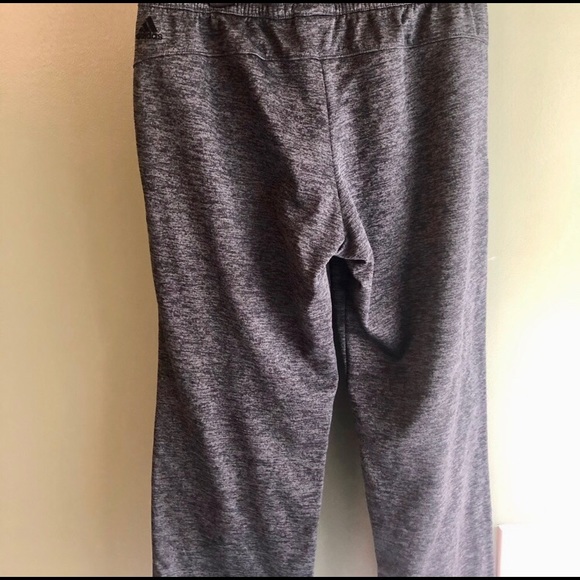 Adidas Grey Athletic Pants Medium - Picture 7 of 8